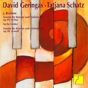 David Geringas, Cello und Tatjana Schatz, Klavier spielen Brahms 